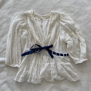 Free people tie top